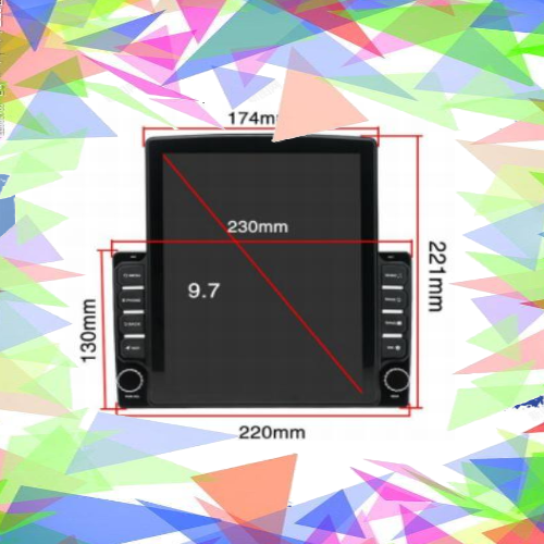 Universal 9.7 inch tesla